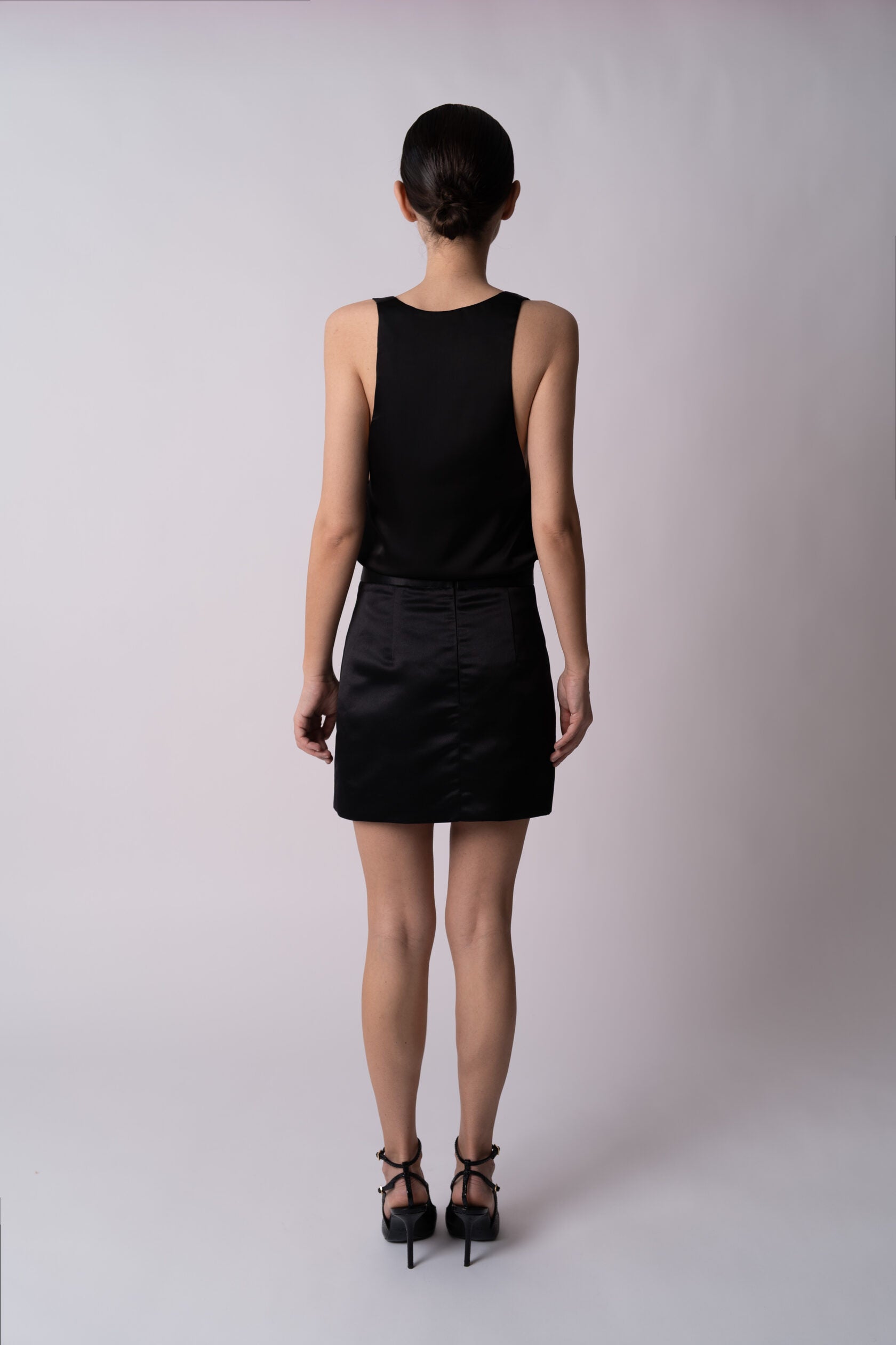 Limited Edition Mini skirt Sculptural Silhouette Couture Line