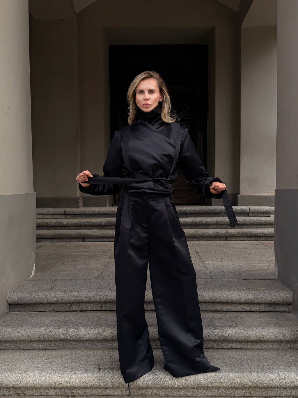 Silk Wrap Jacket