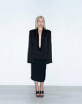 LIMITED EDITION The Extreme Fit Black Swan Viscose Blouse