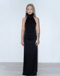 LIMITED EDITION The Liquid Viscose Halter and Maxi Skirt Longline Set