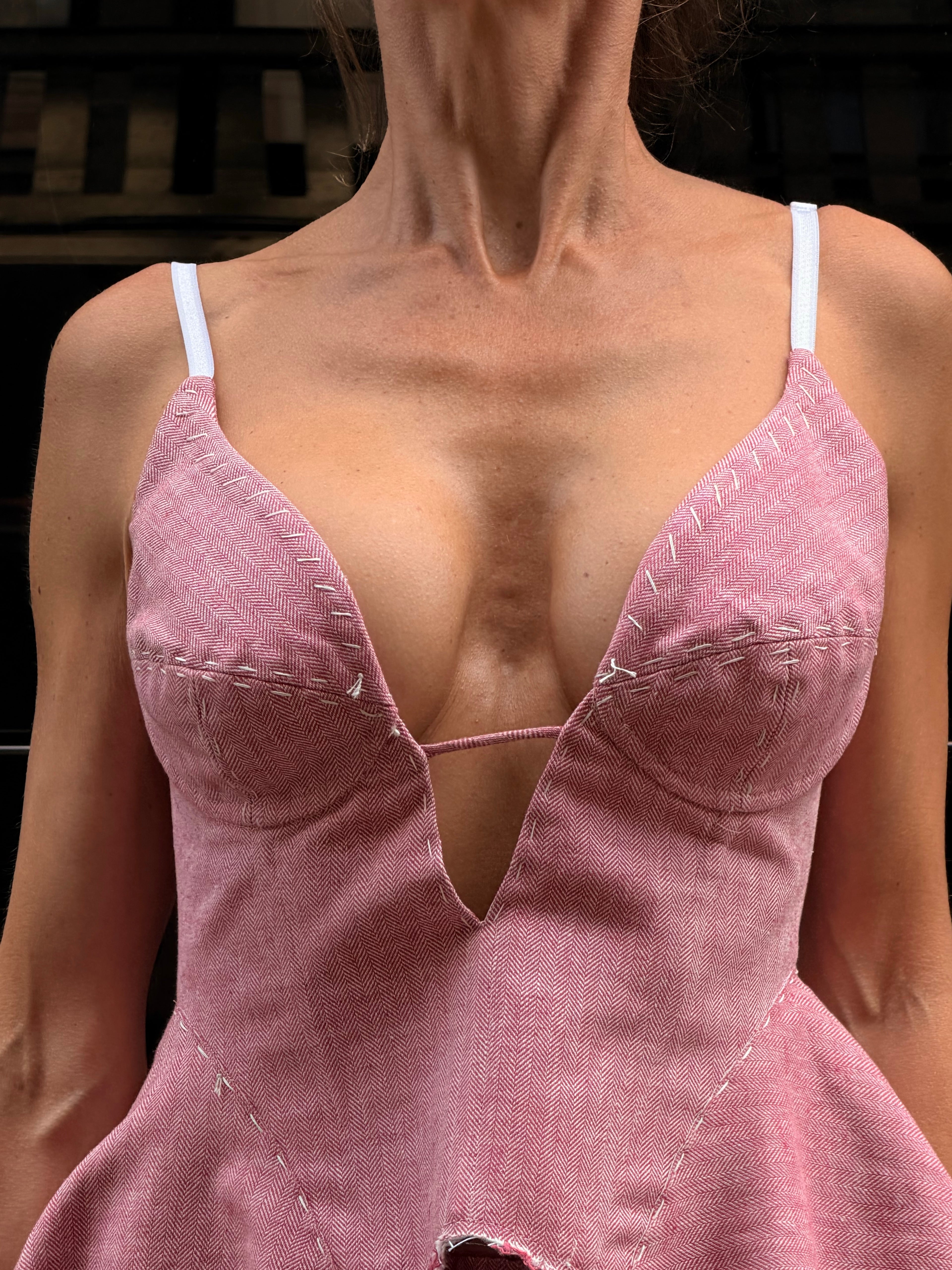 Limited Edition Corset top in Pink