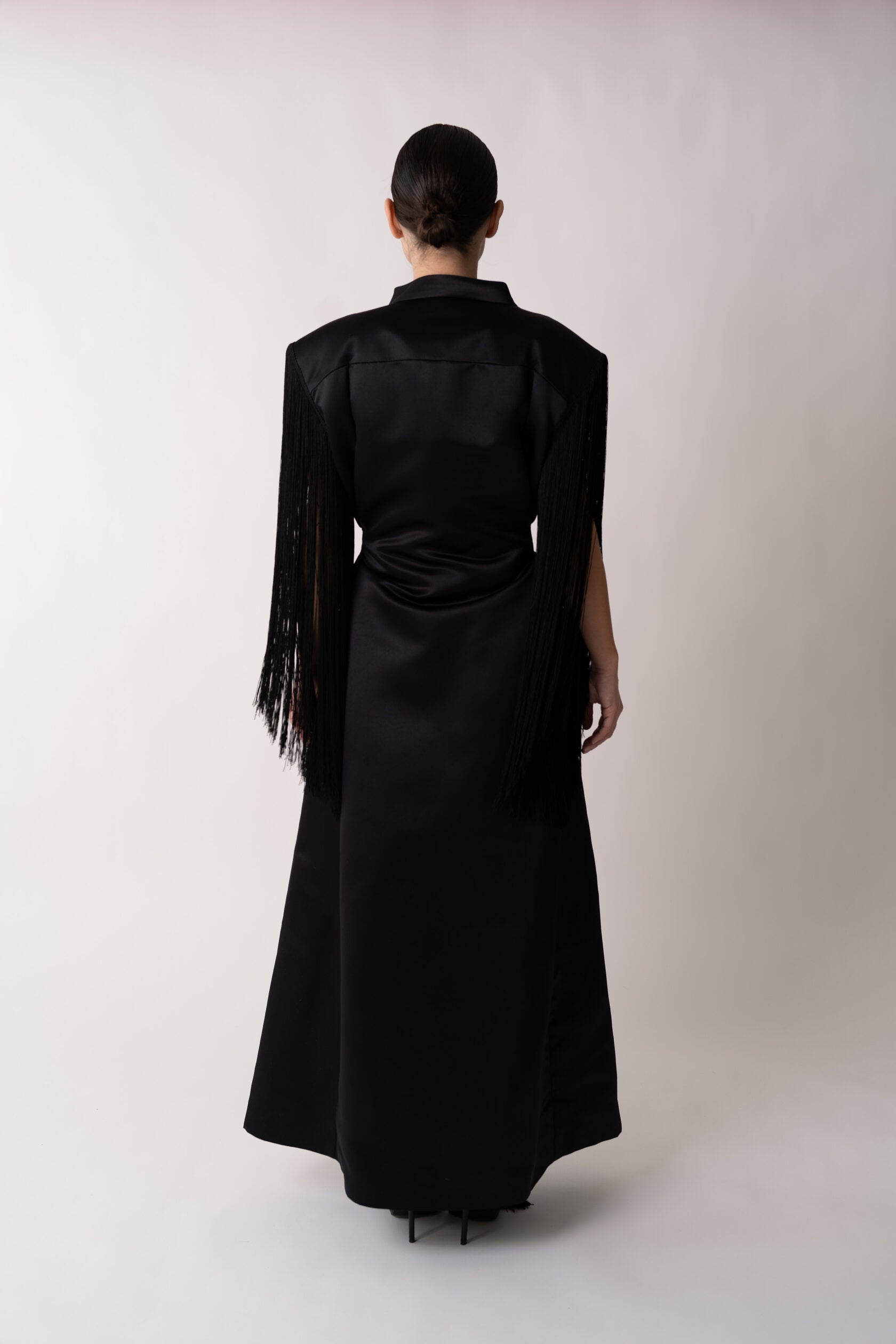 d*9様 masnada GILET TEN VEST ロングジレ トップ 42 Limited Edition Architectural Maxi Gilet - Handcrafted Couture