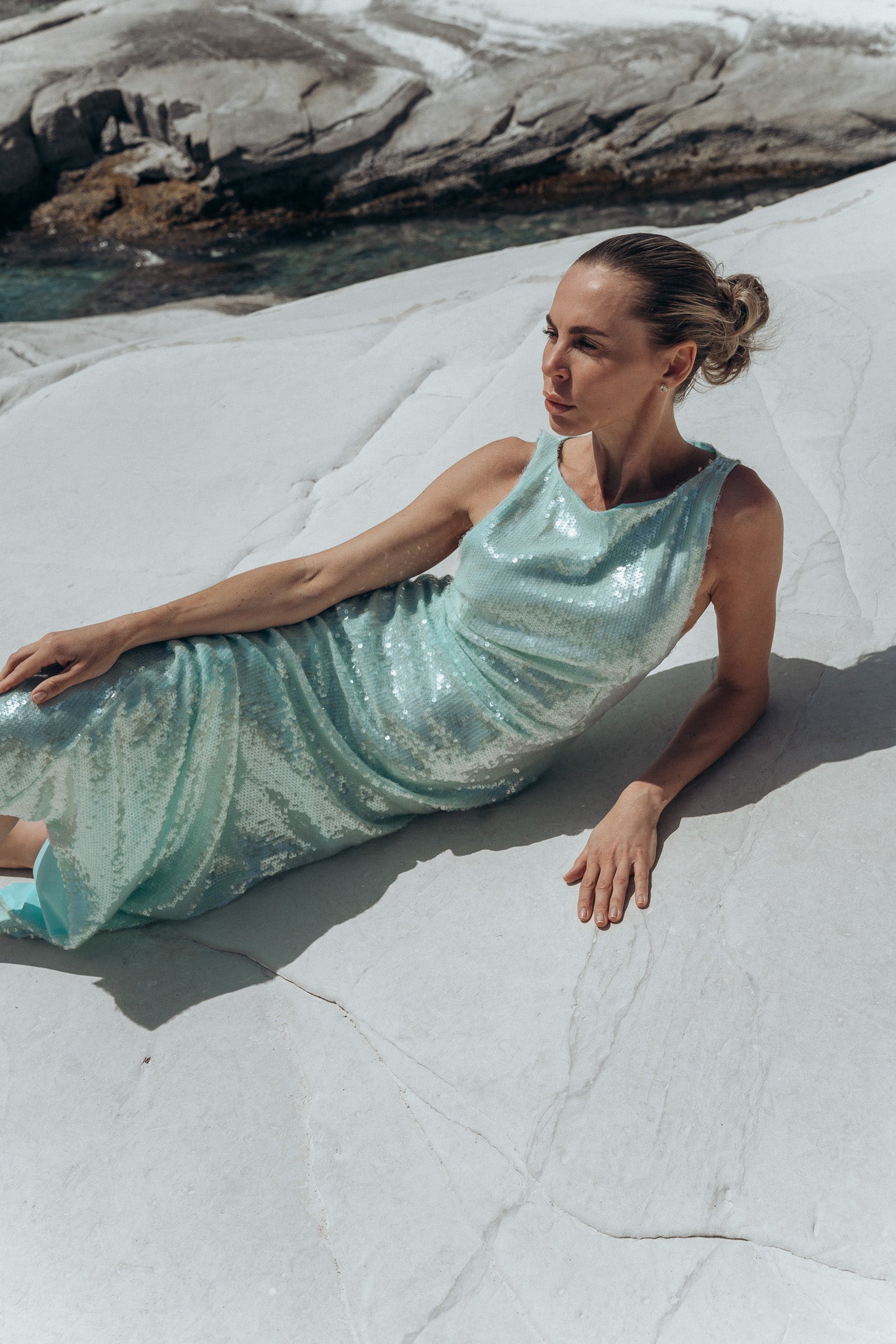 Limited Edition The Azure Sequin Muse Dress