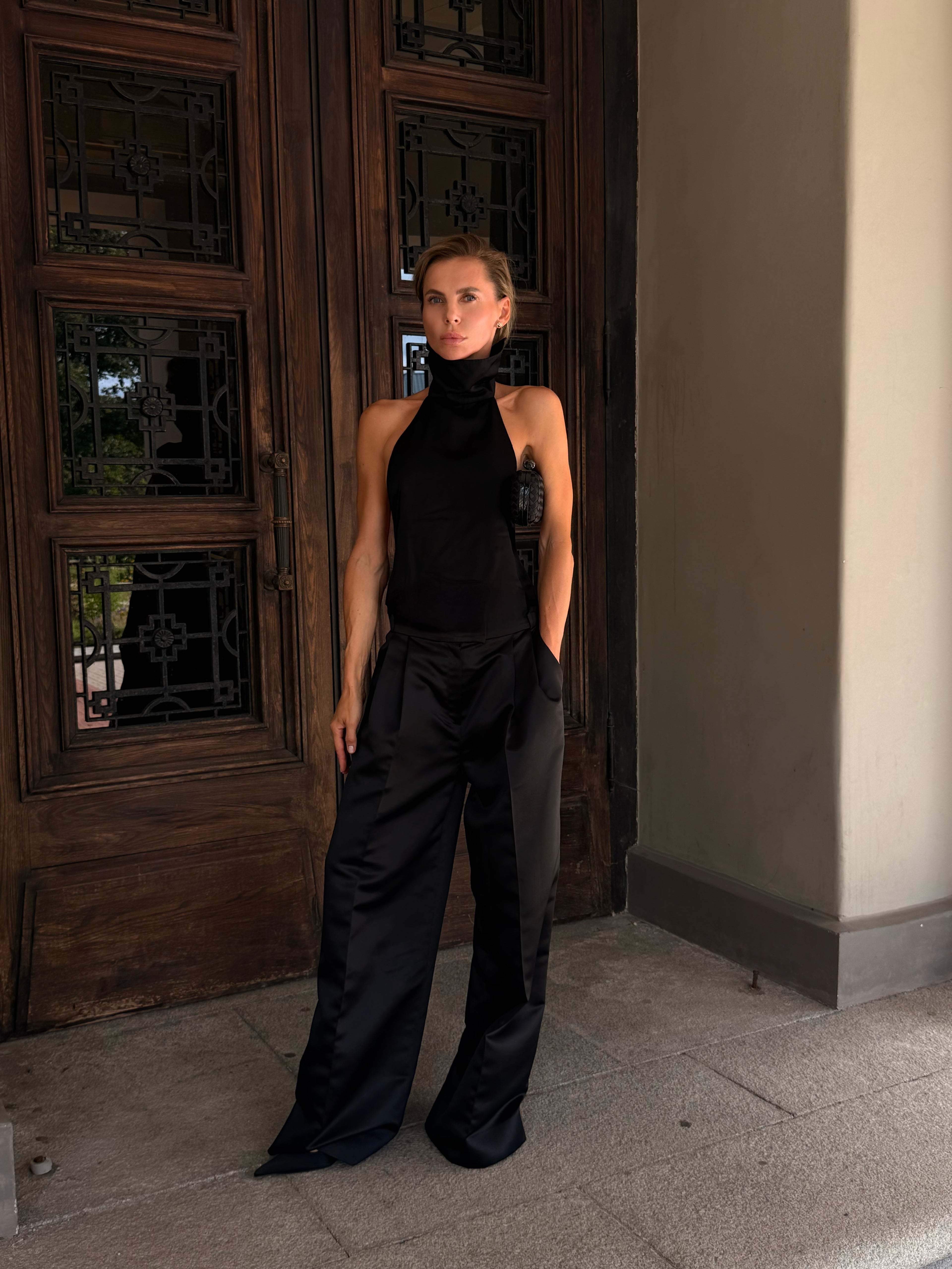 Limited Edition The Trapeze Trousers Couture, Black
