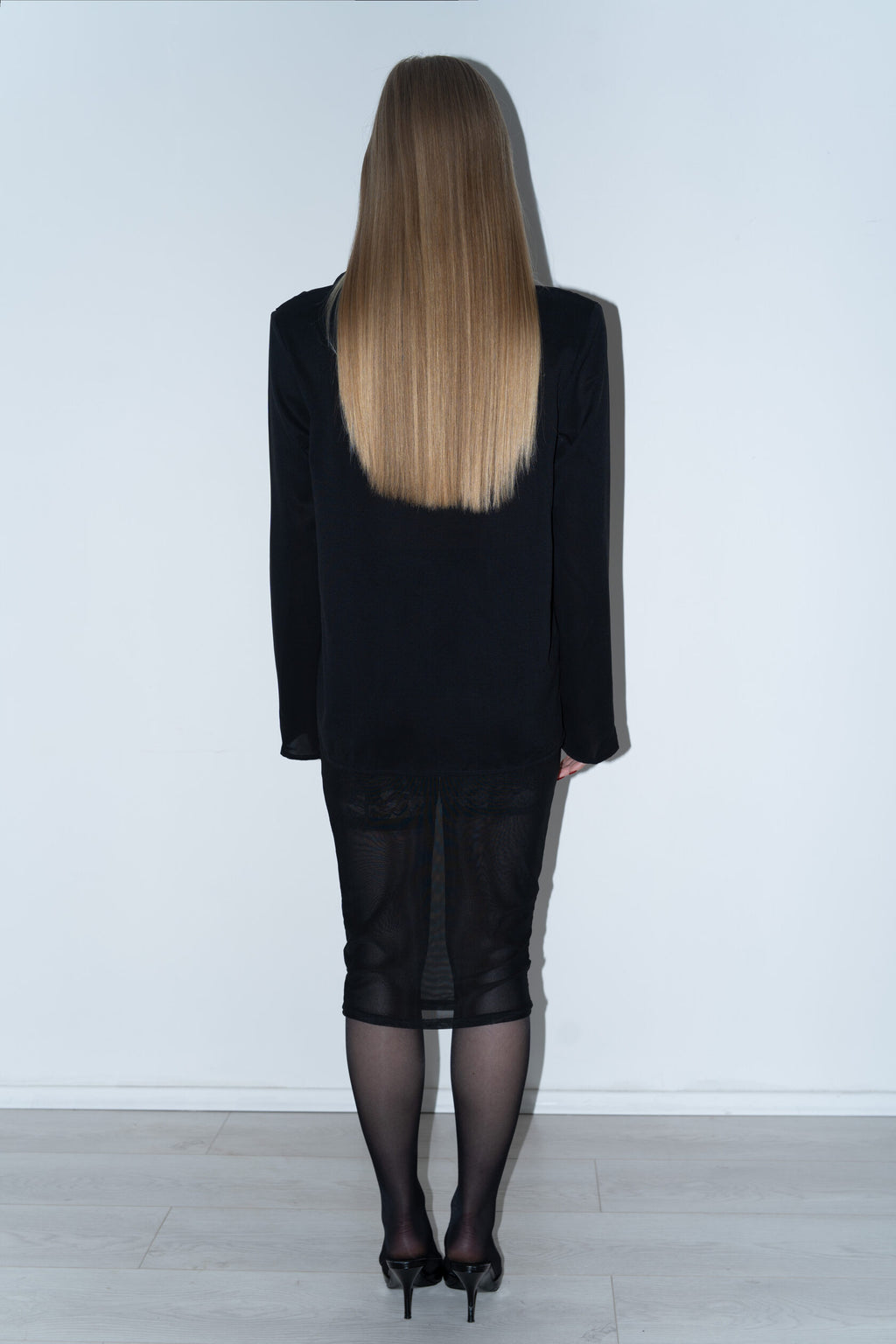 LIMITED EDITION The Black Swan Silk Blouse