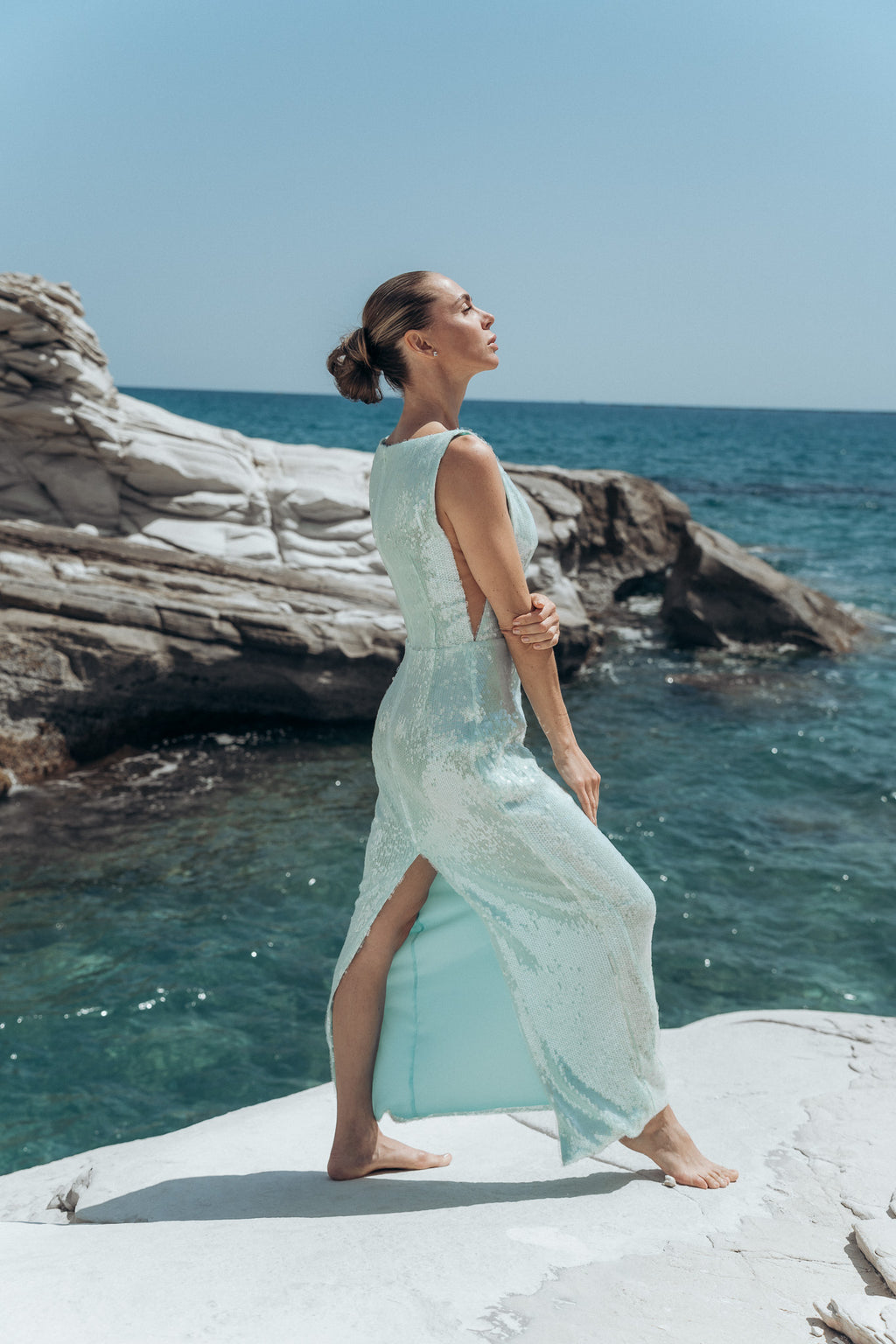 Limited Edition The Azure Sequin Muse Dress