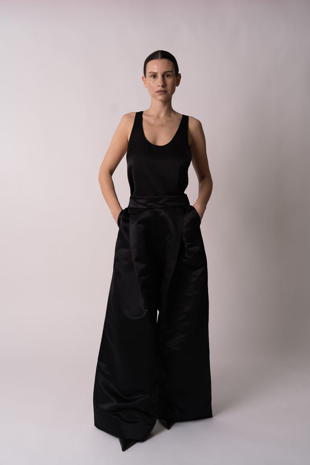 Limited Edition The Trapeze Trousers Couture, Black